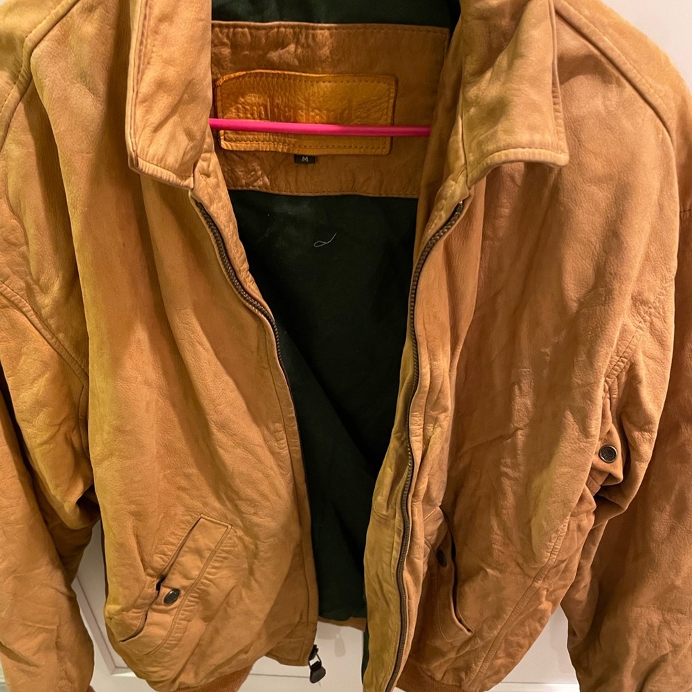 Vintage Timberland Leather Jacket